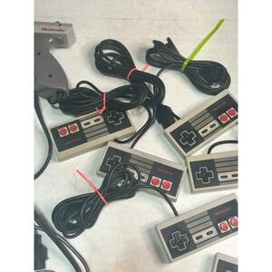 Nintendo NES Controller Lot - Lot of 6 - NES Advantage - Zapper